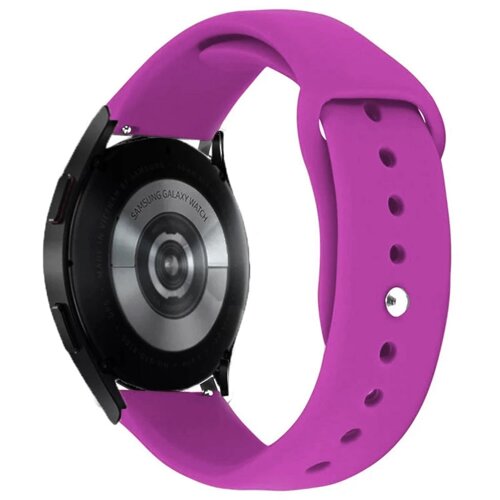Силіконовий ремінець Sport для Smart Watch 20mm Фіолетовий / Dark Purple (270719)