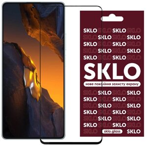 Захисне скло SKLO 3D (full glue) для Xiaomi 13T / 13T Pro / Note 13 4G (270094)