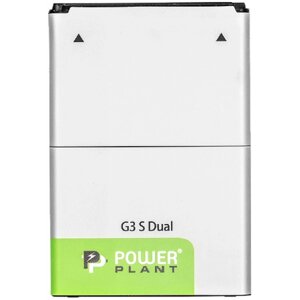 Акумулятор для мобільного телефону PowerPlant LG G3 S Dual (SM160105)