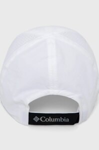Кепка Columbia колір білий з принтом