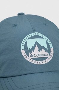 Кепка Columbia Spring Canyon колір синій з принтом