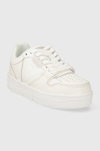 Шкіряні кросівки Guess ANCIE колір білий FLJANC ELL12
