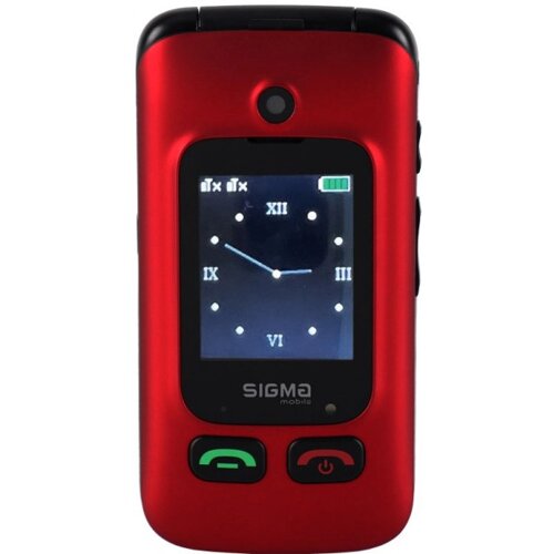 Мобільний телефон Sigma mobile Comfort 50 Shell DUO Type-C Red/Black