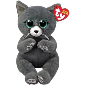 М'яка іграшка глазастик TY Beanie Bellies Кішка "BINX"41501)