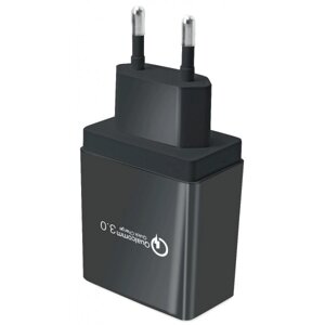 Мережевий зарядний пристрій XOKO QC-405 4 USB 6.2A Black (QC-405-BK)