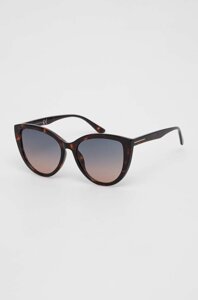 Сонцезахисні окуляри Answear Lab жіночі колір коричневий
