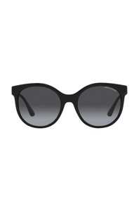 Сонцезахисні окуляри Armani Exchange жіночі колір чорний