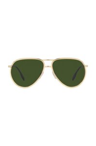 Сонцезахисні окуляри Burberry чоловічі колір золотий