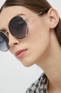 Сонцезахисні окуляри Marc Jacobs жіночі колір золотий
