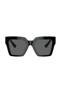 Сонцезахисні окуляри Versace жіночі колір сірий