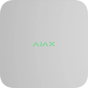 Відеореєстратор IP Ajax NVR White (000034516)