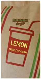 Суміш для м'якого молочного морозива та шейків Лимон (Lemon) Shake / Ice Cream, 1 кг