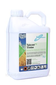 ТРІОЛАН -трикомпонентний, системний інсекто-фунгіцидний протруйник для пшениці та ячменю.