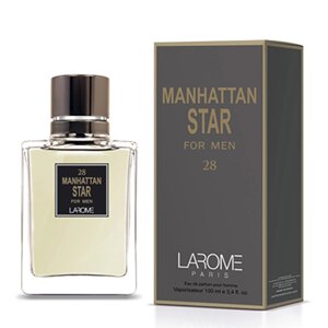 Парфум для чоловіків LAROME 28M Manhattan Star for Men 100 мл D10-2025