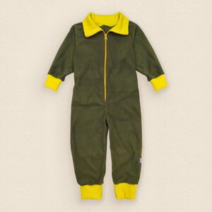 Ромпер Dexter’s дитячий флісовий на блискавці 122 см хакі (131572568558) D10-2025