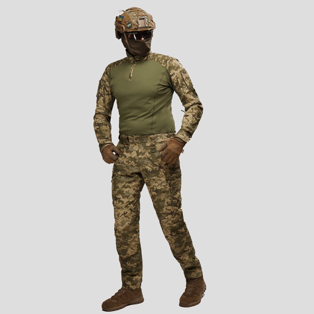 Комплект форми (Штани Lite + убакс Gen 5.6) UATAC Піксель | S від компанії UATAC. Special Ops Military Uniform - фото 1