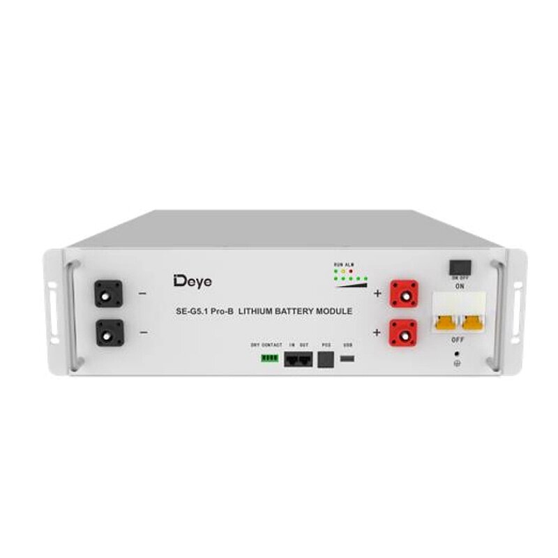 Акумуляторна батарея Deye SE-G5.1 Pro-B LiFePO4 (51,2V; 100Ah) від компанії ЕНЕРГЕТИЧНА КОМПАНІЯ "ІНСОЛ" - фото 1