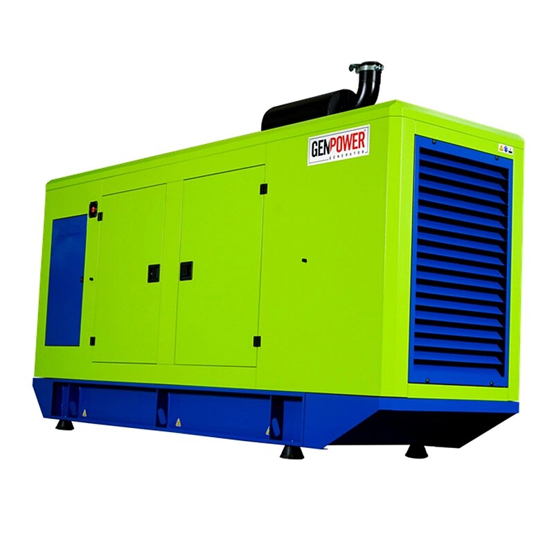 Дизельний генератор GENPOWER GDZ-500 (400 кВт) від компанії ЕНЕРГЕТИЧНА КОМПАНІЯ "ІНСОЛ" - фото 1