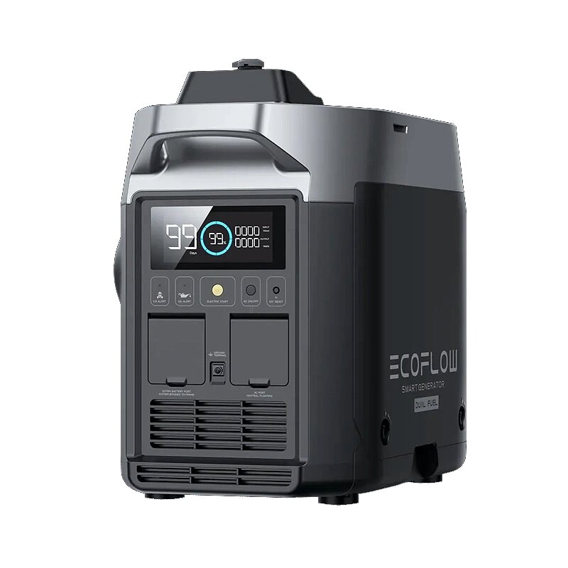 Двопаливний генератор EcoFlow Smart Generator (газ-бензин) від компанії ЕНЕРГЕТИЧНА КОМПАНІЯ "ІНСОЛ" - фото 1