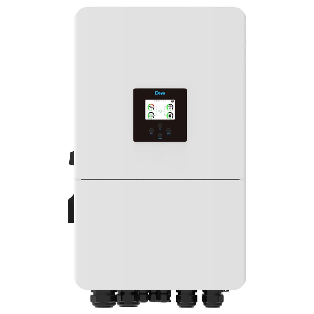 Гібридний інвертор трифазний низковольтний на 20 кВт DEYE SUN-20K-SG05LP3-EU-SM2 WiFi (20 kW, 3 фази, 2 MPPT, LV) від компанії ЕНЕРГЕТИЧНА КОМПАНІЯ "ІНСОЛ" - фото 1