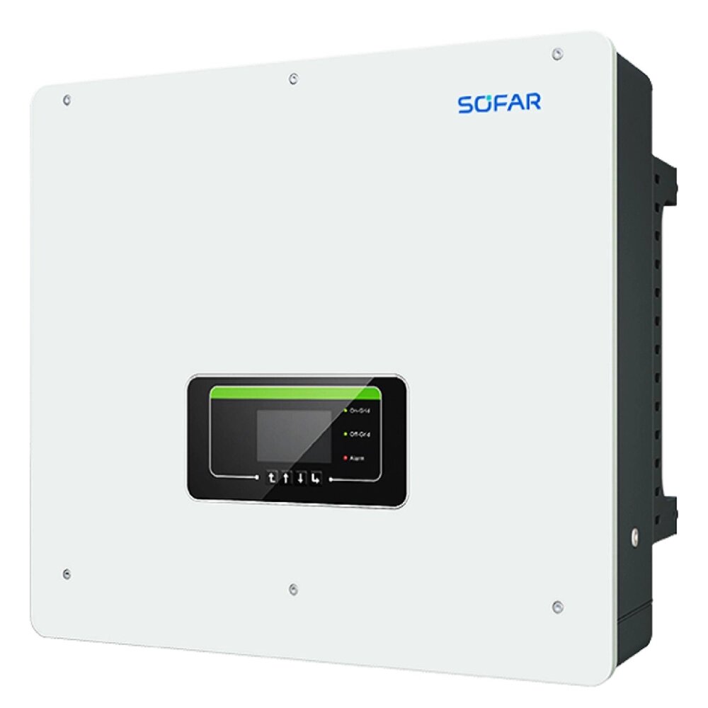 Гібридний трифазний інвертор Sofar Solar HYD 20KTL-3PH (20 кВт, 3 фази, 2 MPPT) Wi-Fi від компанії ЕНЕРГЕТИЧНА КОМПАНІЯ "ІНСОЛ" - фото 1