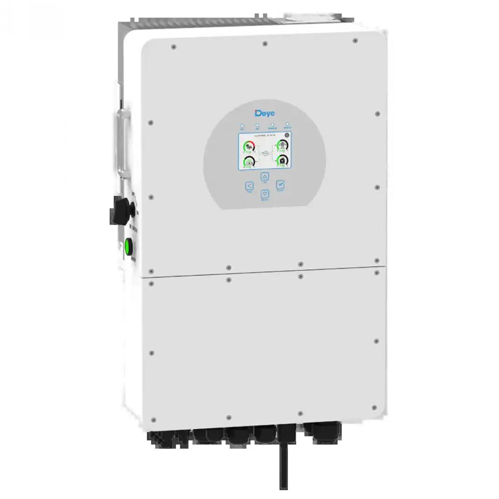 Гібридний трифазний високовольтний інвертор на 20 кВт DEYE SUN-20K-SG01HP3-EU-AM2 WIFI (20 KW, 3 ФАЗИ, 2 MPPT) від компанії ЕНЕРГЕТИЧНА КОМПАНІЯ "ІНСОЛ" - фото 1