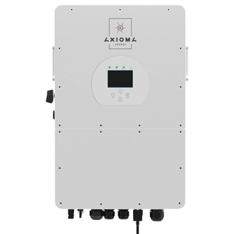 Гібридний високовольтний трифазний інвертор AXIOMA Energy ISGRID-HV 15000 (15 кВтг) від компанії ЕНЕРГЕТИЧНА КОМПАНІЯ "ІНСОЛ" - фото 1