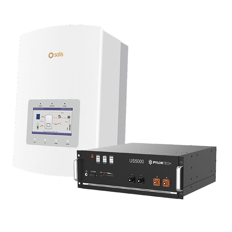 Інвертор Solis 6 квт + АКБ Pylontech US5000 (4,8 квт) від компанії ЕНЕРГЕТИЧНА КОМПАНІЯ "ІНСОЛ" - фото 1