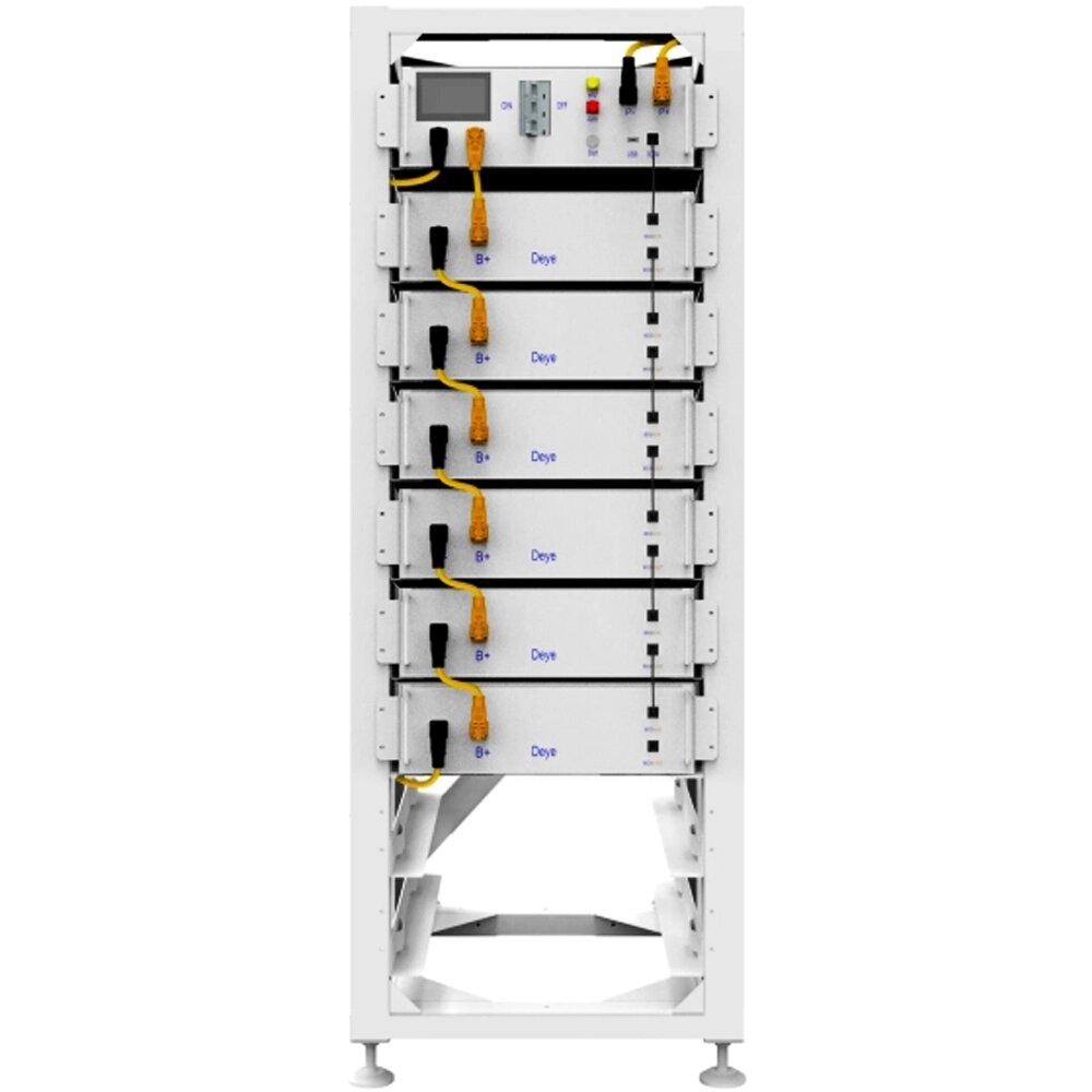 Комплект Deye BOS-GM5.1 30.72kW 307.2V 100Ah LiFePO4 + BMS HVB750V RACK від компанії ЕНЕРГЕТИЧНА КОМПАНІЯ "ІНСОЛ" - фото 1