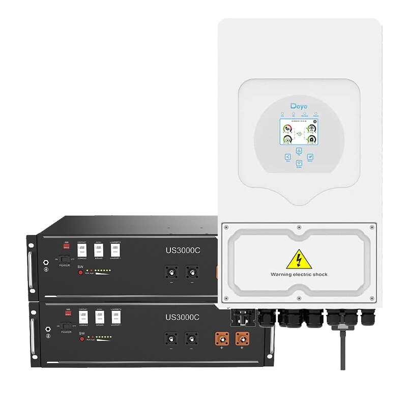 Комплект резервного живлення Інвертор Deye 6 кВт + 2 шт. АКБ Pylontech US3000C 3,5 кВт від компанії ЕНЕРГЕТИЧНА КОМПАНІЯ "ІНСОЛ" - фото 1