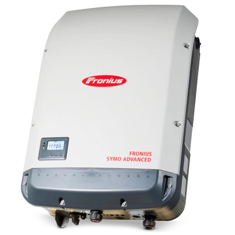 Мережевий трифазний інвертор Fronius Symo Advanced 15.0-3-M (15кВт, 3 фази, 2 трекера) від компанії ЕНЕРГЕТИЧНА КОМПАНІЯ "ІНСОЛ" - фото 1