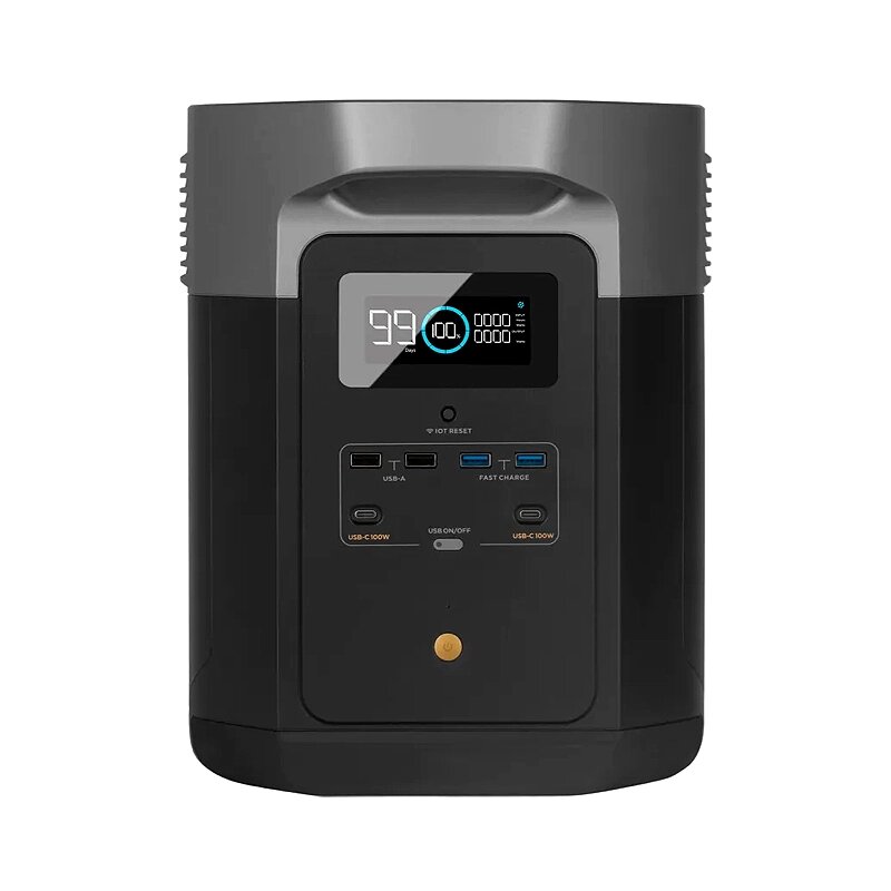 Зарядна станція EcoFlow DELTA Max 1600 (1612 Вт/год) від компанії ЕНЕРГЕТИЧНА КОМПАНІЯ "ІНСОЛ" - фото 1