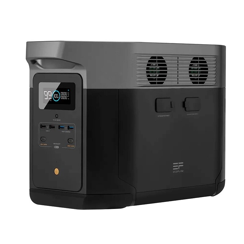 Зарядна станція EcoFlow DELTA Max 2000 (2016 Вт/год) від компанії ЕНЕРГЕТИЧНА КОМПАНІЯ "ІНСОЛ" - фото 1