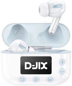 Бездротові навушники з Bluetooth D-Jix та MP3-плеєр M-Usik (СТОК, білий)