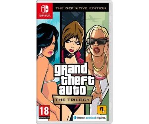 Grand Theft Auto: The Trilogy - The Definitive Edition - Nintendo Switch французька версія (СТОК)