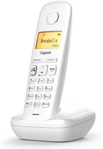 Портативний стаціонарний телефон Gigaset A270 (білий, сток, російська мова)
