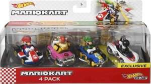 Hot Wheels набір машинок Mario Kart. Хот Вілс машинки Маріо Карт