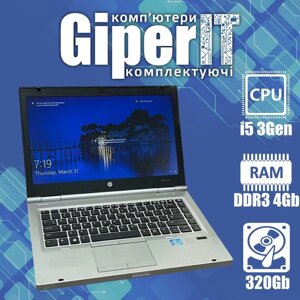 Ноутбук HP elitebook 8470p (i5 3520M, DDR3 4gb, 320gb HDD)