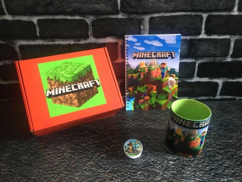 Подарунковий бокс Майнкрафт (Minecraft)
