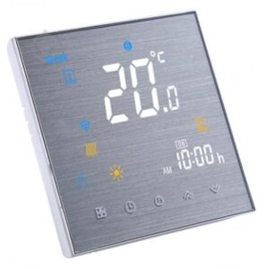 Терморегулятор Heat Plus iTeo4 сенсорний 16А (STEEL)