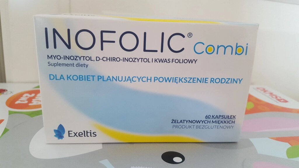 Інофолік комбі Инофолик Комби Inofolic Combi, дієтична добавка, 60 капсул INOFOLIC від компанії Фірма - фото 1