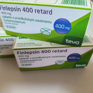 Финлепсин ретард Фінлепсин Finlepsin retard 400 мг 50 таблеток