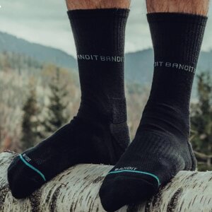 Чоловічі Термошкарпетки "К2" до - 20 °C / Теплі трекінгові носки чорні розмір 40-42
