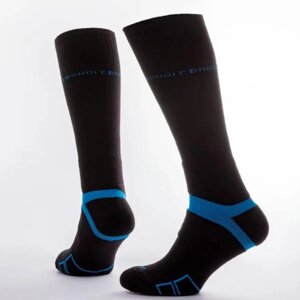 Термошкарпетки "Viva" до - 20 °C / Теплі шкарпетки із системою фіксації п'яти сині розмір 35-37