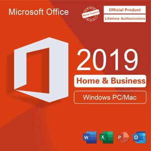 Програмне забезпечення Office 2019 Home & Business 1 ПК ESD для Windows/Mac (T5D-03189)