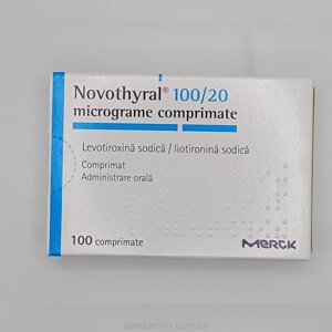 Новотірал 100/20 100 таблеток (Європа)