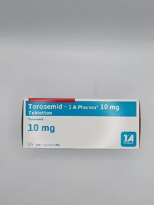 Торасемід 10 мг №100 (Німеччина)