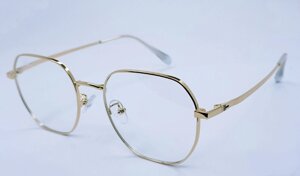 Жіночі комп'ютерні окуляри Блублокер 72779 золотого