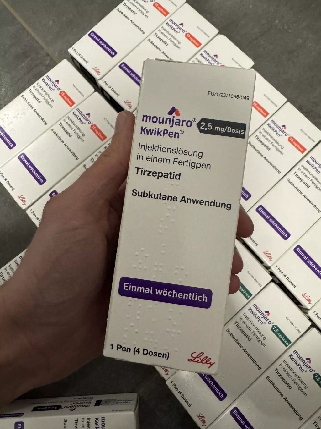 Монджаро 2.5мг/1ручка (4 дози) від компанії pharma_expressz - фото 1
