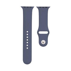 Ремінець для годинника Apple Watch Silicone Classic 42/44/45/49mm 46. Lavender Grey